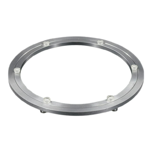 Luzkey Rotating Turntable Bearing Smooth Swivel Plate Hardware Crafting Round Swivel Turntable Rotating Bearing for TV Stand 16inch