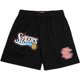 thumbnail image 1 of Pantalones cortos básicos de verano para hombre, pantalón corto informal deportivo de secado rápido, de malla para playa y baloncesto, pantalones de chándal transpirables para correrS black, 1 of 5