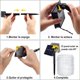 thumbnail image 3 of Manguera de Luz Led para Exterior, Luces LED 10M 100 LED 8 Modos, Luces Solares para Exterior Funciona con Energía Solar, Tubo de Luz Resistente de PVC para Fiesta, Piscina Blanc, 3 of 5