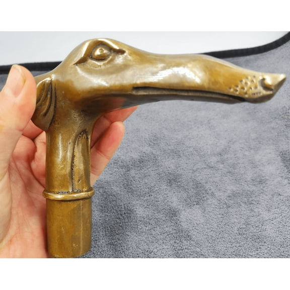 Walking Stick Cane Animal Head Brass Cane for Walking Stick Men & Women Gift, Brass Handle eagle Head For Walking Stick Cane Top Topper gift