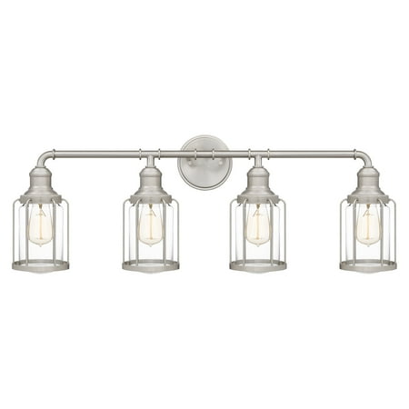 

Ashley Harbour Rhett 4-Light Brushed Nickel Bath Light