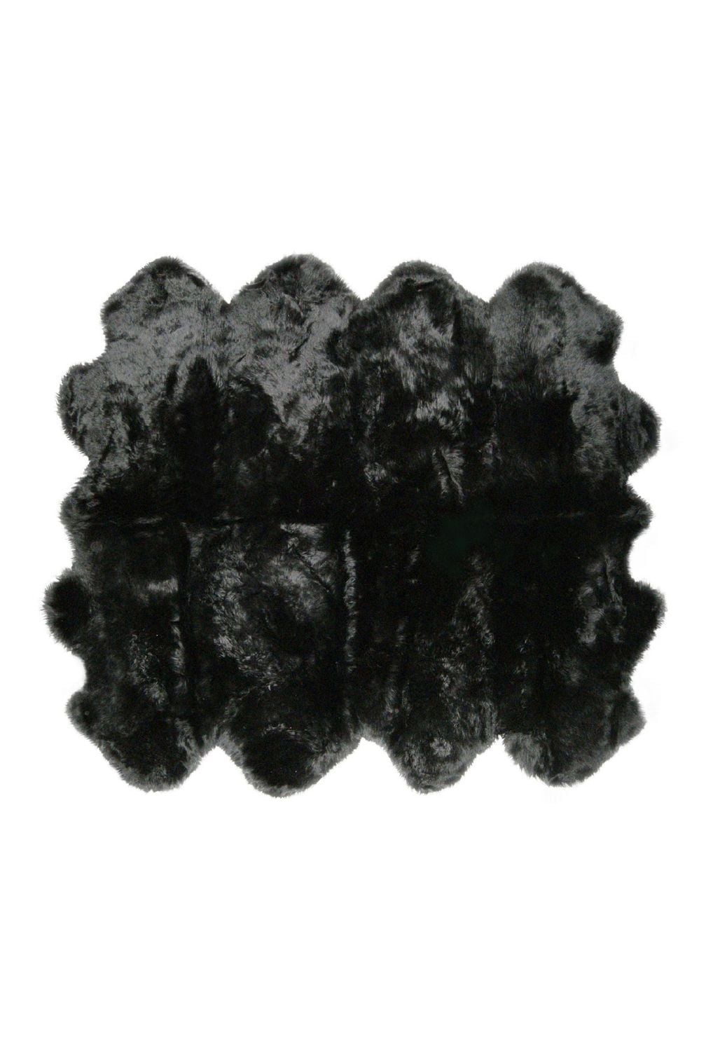 TAPIS OCTO EN PEAU DE MOUTON NOUVELLE-ZÉLANDE 7' X 6'