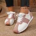 thumbnail image 4 of Womens Tennis Shoes Casual Sneakers Casual Sneakers Retro Flat Shoes Color Design Comfortable Walking Shoes Lightweight Breathable Fashion Athletic Footwear, 4 of 5