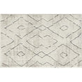 thumbnail image 3 of Contemporary 2x3 Area Rug (2' x 3') Geometric Cream, Gray Indoor Scatter Easy to Clean, 3 of 10