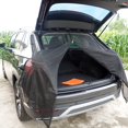 thumbnail image 2 of Car Tailgate Mosquito Net Magnetic Car Tailgate Awning Nylon Rear Windshield Sunshade Rear Tent Sunshade Screen Trunk Privacy Protection Mesh Curtain with Two-way Zipper for SUV, 2 of 3