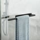 thumbnail image 4 of Toallas para Baño Toalla de Mano, Tira de Toalla de Mano, Tira de Toalla de Baño Autoadhesiva, Toallas de Mano Cepilladas de Acero Inoxidable Montadas en la Pared para Baño, 4 of 6