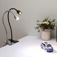 thumbnail image 3 of 1pc USB Clamp Desk Lamp Flexible Reading Lamp, 3 of 4