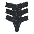 thumbnail image 2 of Victoria's Secret The Lacie Thong Panty Set of 3, 2 of 2