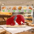 thumbnail image 3 of Yedigre Upgrade Manual Bread Slicer for Homemade Sourdough – Adjustable Hand Crank Cutter with Steel Fence & Sharp Blade, Retro Design, 3 of 9