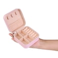 thumbnail image 4 of Unique Bargains Jewelry Box Small PU Leather Jewelry Organizer Case Storage Display Holder Pattern M, 4 of 8