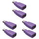 thumbnail image 1 of Adaptador PS2 A USB Convertidores Teclado Y Ratón Ordenador 2 Uds., 1 of 6