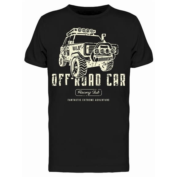 Off-Road Car, Sticker Tee Men's -Image by Shutterstock