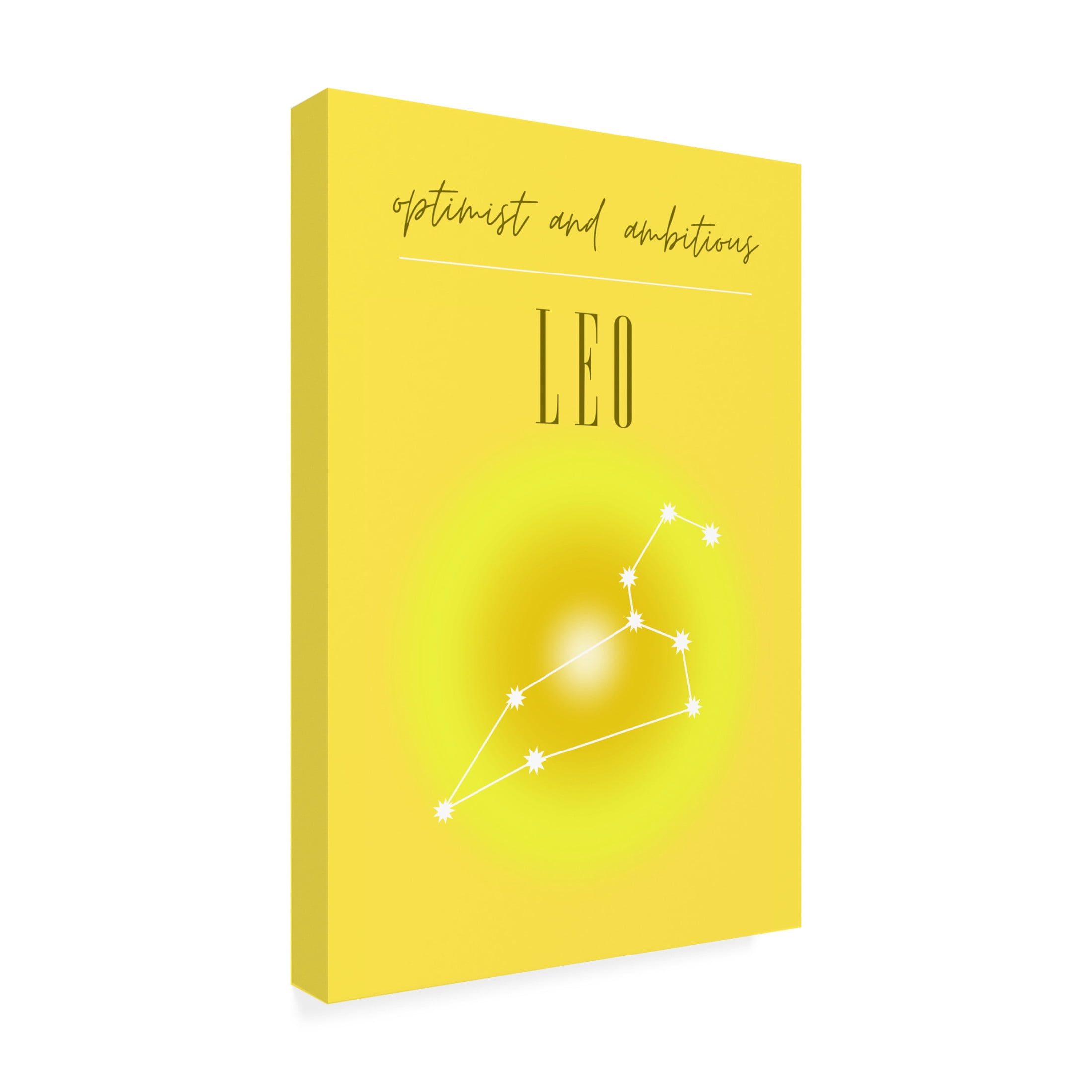 Trademark Fine Art Amelie Leo Zodiac Print Art Canvas Wall Art