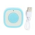 thumbnail image 2 of Ring Remote Control Button Clicker Rechargeable Fingertip Selfie Camera Shutter Page Turner Scrolling APP for Video Reading ABS Silicone 21x21x10mm, 2 of 7