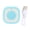 Blue, variant on Bluetooth Fingertip Button Clicker Ring Remote Control Camera Shutter Selfie Button Page Turner for Reading Short Videos, Yellow (0.8 x 0.8 inches / 2.1 x 2.1 cm)