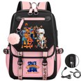 thumbnail image 1 of space jam23New Oxford Cloth Children's Cartoon Three-Dimensional Printing Baglogo 26, 1 of 5