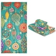thumbnail image 7 of SKYSONIC 3 Pack Towel Christmas Decorations Pattern Cotton Bath Towel Set (1 Bath Towel, 1 Hand Towel, 1 Washcloth) for Bathroom, Super Soft and Quick Dry Towels, 7 of 7