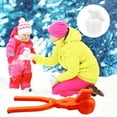 thumbnail image 3 of Clam Snowball Maker Kit for Kids Indoor Outdoor Including Handle and Toy Set for Winter Activities, 3 of 4