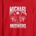 thumbnail image 2 of Instant Message - Michael Meowers - Men's Long Sleeve T-Shirt, 2 of 5