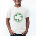 thumbnail image 4 of Kids St. Patrick's Day Clover T Shirts Boys Girls Shamrock Graphic Tees Green Short Sleeve Tops for Irish Festival Celebrations, 4 of 8