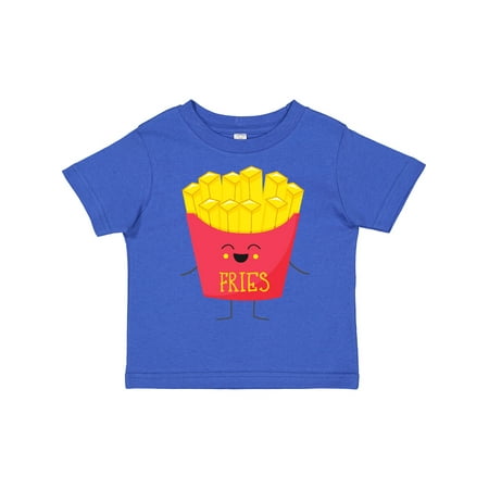 

Inktastic Cute Kawaii French Fries Gift Toddler Boy or Toddler Girl T-Shirt