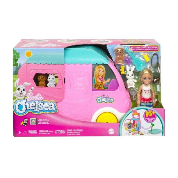 Set de Juego Barbie Chelsea Nuevo Camper Walmart en línea