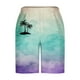 thumbnail image 4 of Pantalones Cortos Casuales para Hombre Imprimir con Bolsillos Pantalones de Playa de Cintura Elástica, Pantalones Cortos de Cintura Elástica para Hombre, 4 of 9