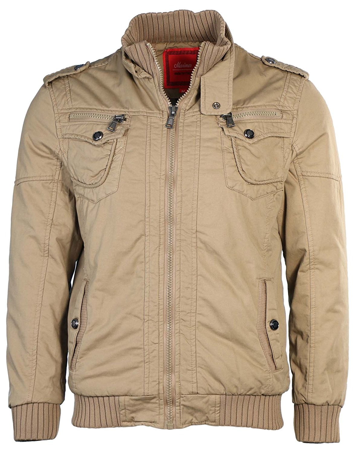 mens sherpa lined bomber jacket