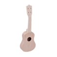 thumbnail image 1 of 21 Inches Unfinished DIY Ukulele Ukelele Uke Kit Basswood Body & Neck Plastic Fingerboard & Bridge Nylon String for Ukulele Lovers, 1 of 5