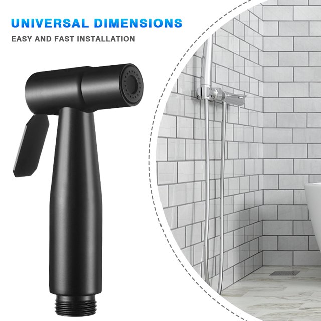 Inodoro portátil Bidé Inodoro Pulverizador Accesorios Universal Hogar Baño (M)