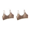 thumbnail image 2 of Minnieouse Sujetador de tirantes finos, lencería Sexy, sujetadores suaves sin espalda sin costuras, Bralette transpirable sin costuras, ropa Type2 NO2, 2 of 6