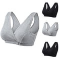thumbnail image 3 of Tejiojio Maternity/Labor/Nursing Clothing Women's Nursing Bra Maternity Sleeping Underwear Large Size Large Cup No Wire Underwear Women Daily Bra, 3 of 4