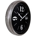 thumbnail image 5 of NEXTIME WALL CLOCK CLASSIC - SILVER/BLACK, 5 of 8