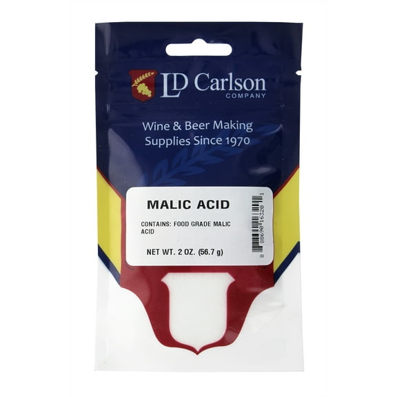 Malic Acid for Wine Making 2 oz