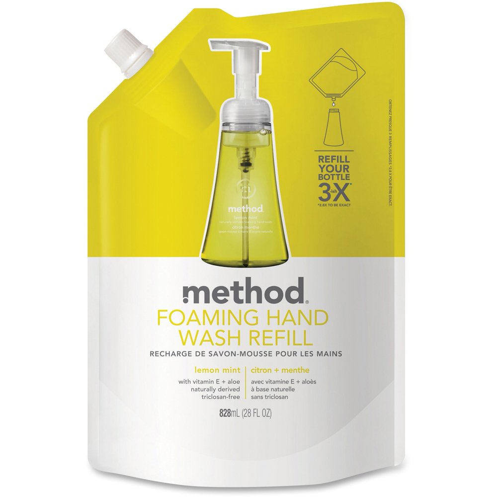 Method, Lemon Mint Foam Hand Wash Refill, 1 Each, Lemon