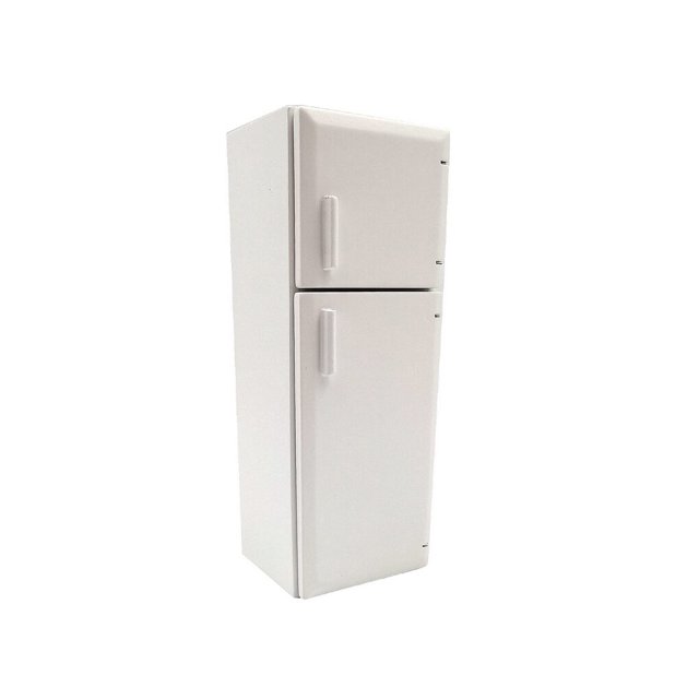 Youkk Miniature House 1/12 Scale Refrigerator Models Realistic Fridge Household Furniture Toy Decoration Kitchen Accessory
