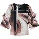 thumbnail image 1 of Alfani Blusa con mangas con volantes para mujer, rosa, extragrande, 1 of 1