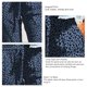 thumbnail image 5 of Pantalones de salón para mujer, pantalones para mujer, pantalones con cordón y estampado de leopardo para mujer, pantalones casuales para mujer, elegantes y modernos, 5 of 6