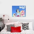 thumbnail image 4 of Lsque Bluey Print Wall Art – Decorative Picture for Living Room, Bedroom, and Office (Horizontal), 4 of 6