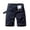 Dark Blue, variant on Vivianyo HD Fashion Summer Shorts for Big Mens and Tall Men's Plus Size Cargo Shorts Multi-Pockets Relaxed Summer Beach Shorts Pants