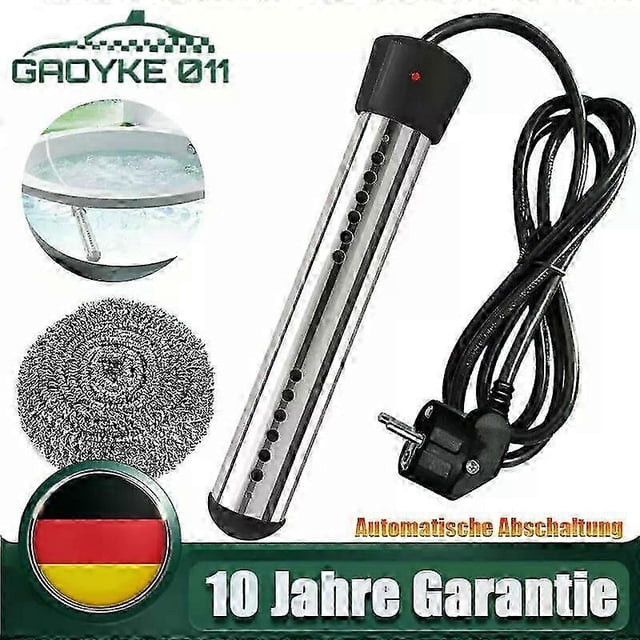 3000W Pool Heater Immersion Heater Electric Bathtub Water Heater Heating