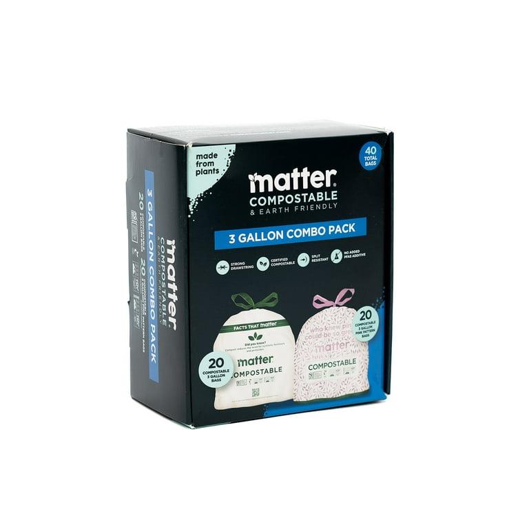 Matter Compostable 3-Gallon Food Scrap Bags, 40 Count photo 5