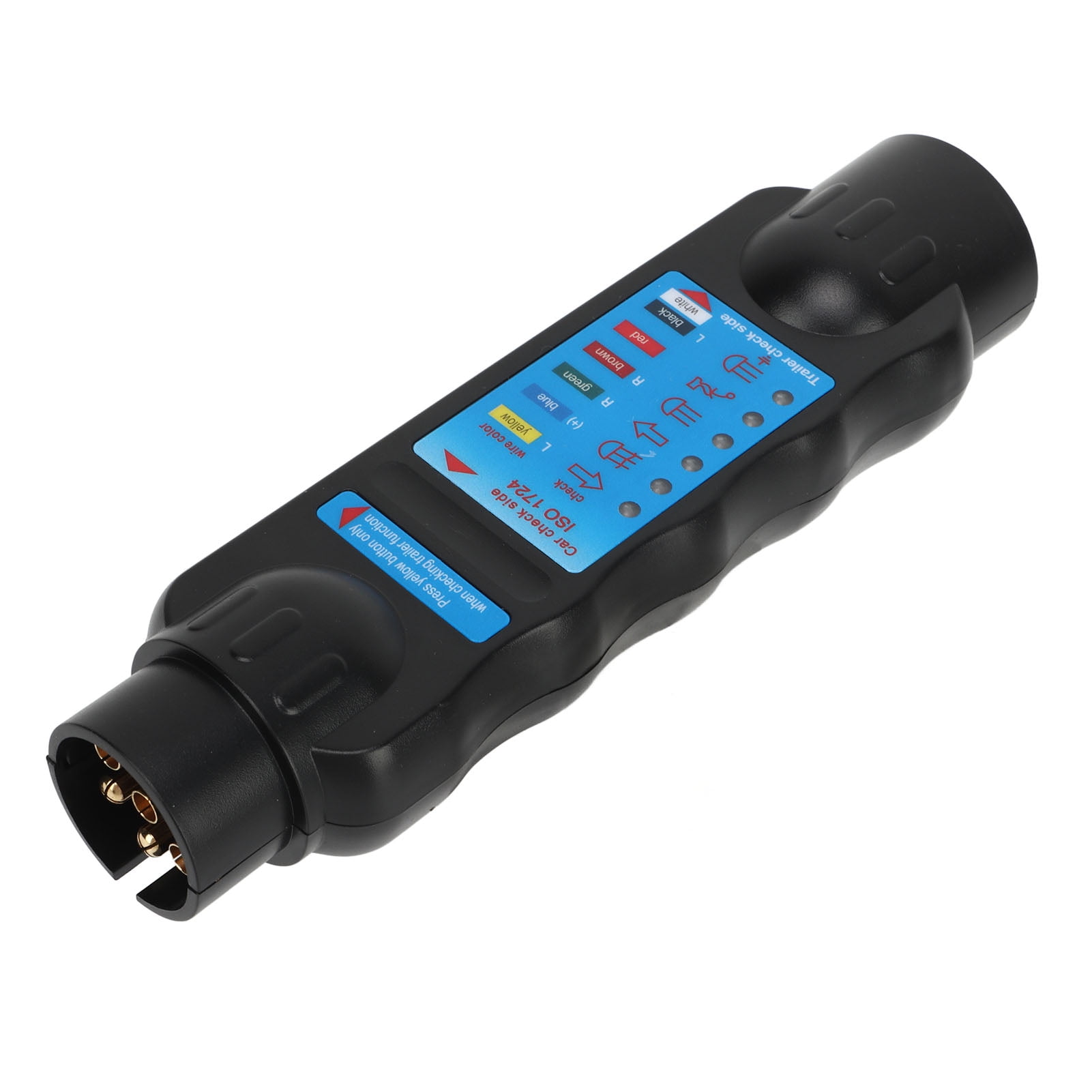 RV Wiring Tester, Trailer Socket Tester 7Pin Clear Indication For