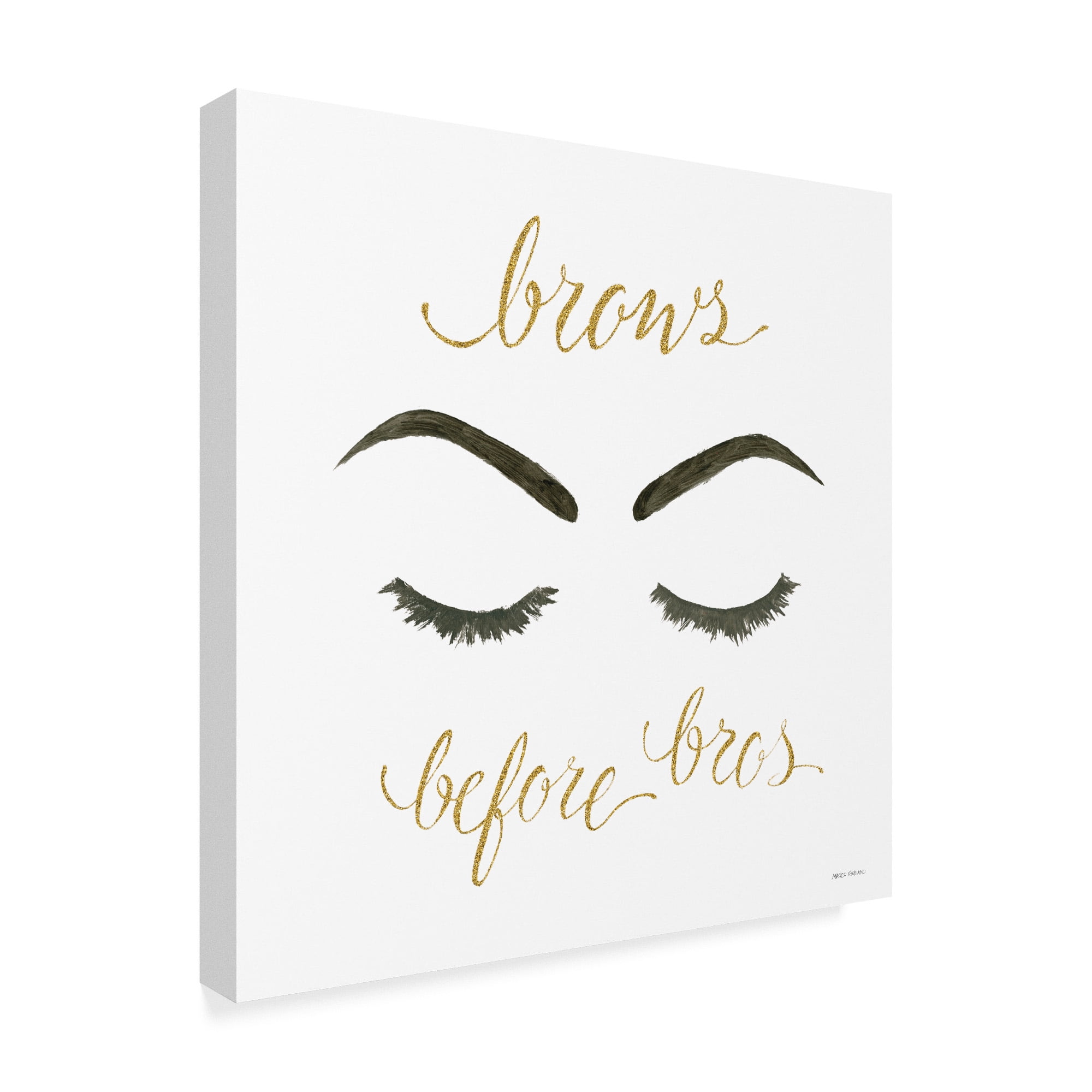 Trademark Fine Art 'Wake Up and Make Up II' Canvas Art by Marco Fabiano