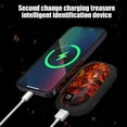 thumbnail image 6 of Portable Hand Warmer Power Bank, Rechargeable USB Heater, Double Side Heating with 3 Gears, 5000mAh Battery, LED Lights, for Skiing Climbing Hiking Winter Outdoor Indoor, 6 of 7
