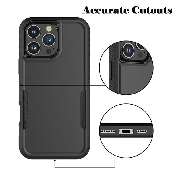 ICarez Tempered Glass Screen Protector For IPhone 12/12 Pro (6.1") - 2-Pack, Full Coverage Black Frame, 9H Hardness, Easy Installation Tray