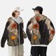 thumbnail image 4 of Fotbe Black Cat in Wildflowers Chaqueta con Protección Solar UPF 50+ para Hombre y Mujer, Camisa con Capucha y Bolsillos-3X-Large, 4 of 7