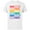 White, variant on Marvel Logo Print Pride - Short Sleeve Cotton T-Shirt for Adults - Customized-Black