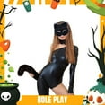 thumbnail image 4 of 1 Unidad Colgante De Cola De Animal Adorable En 3D Para Halloween Para Mujer Con Pompones Cola Peluda A La Moda Cola De Felpa Para Halloween De 50 Cm, 4 of 5