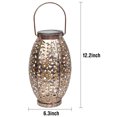 thumbnail image 6 of Coolmade Solar Lanterns Outdoor Lights Solar Lantern Metal Bronze, 6 of 8